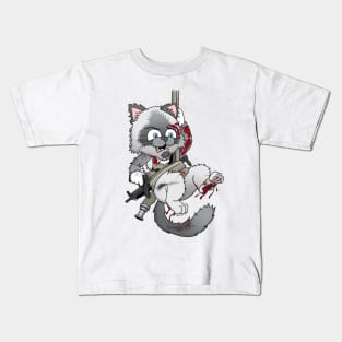 Die Furry - Mort McClane Kids T-Shirt